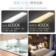 【aibo】超薄大光源 USB充電磁吸式 居家LED感應燈(40公分-白光/自然光)