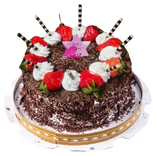 【樂活e棧】生日快樂蛋糕-黑森林狂想曲蛋糕(8吋/顆-預購)