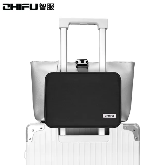 【ZHIFU 智服】雙11 行李斜跨包-黑色 博林代理公司貨(行李包 固定包 斜跨包 小包)