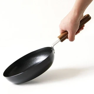 【ambai】日本製 鐵製圓形玉子燒鍋18cm(小泉誠設計)