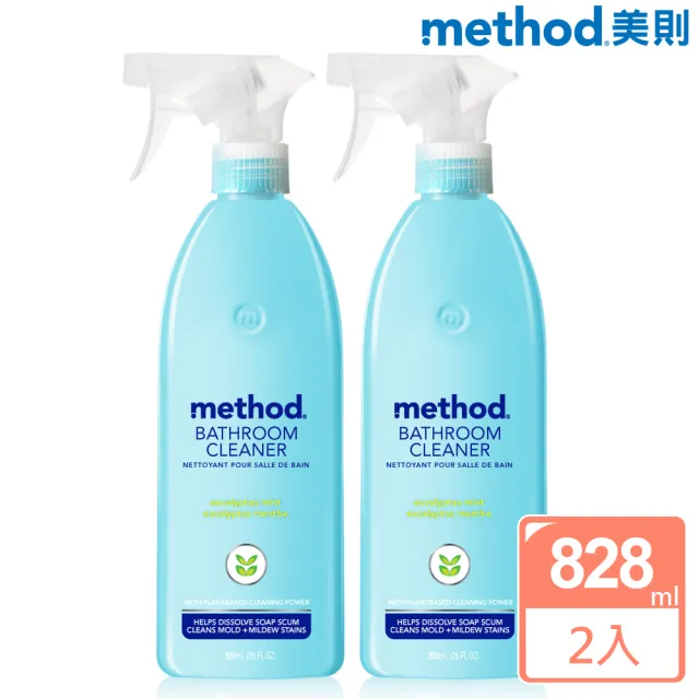 【Method 美則】浴廁清潔劑 – 尤加利薄荷(828mlx2入)