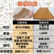 【台灣製造PVC超耐磨自黏木紋地板】0.5坪(免膠地板 自黏地板)