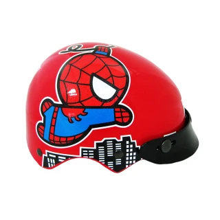 【S-MAO】正版卡通授權 蜘蛛人 兒童安全帽 雪帽(機車│鏡片│漫威│GOGORO E1)