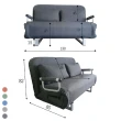 【BN-Home】MaSa瑪莎2.0獨立筒沙發床492顆袋裝獨立筒沙發(布沙發/北歐風/雙人沙發/復刻款)
