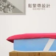 【PUKU 藍色企鵝】輕柔保暖床墊(藏青/桃紅)