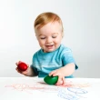 【crayola 繪兒樂】幼兒可水洗掌握蛋型蠟筆3色(紅黃藍)