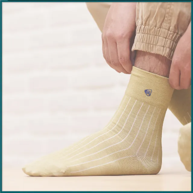 【CuCare】醫用輔助襪（未滅菌） - 紳士襪(銅纖維 醫療 抗菌 除臭 排汗 吸濕 彈性 柔順)