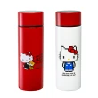 2入組_Hello Kitty 硬白瓷不鏽鋼保溫杯 350ML(三麗鷗授權 陶瓷保溫杯)(保溫瓶)