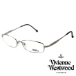 【Vivienne Westwood】英國精品時尚細框造型眼鏡(銀 VW025_02)