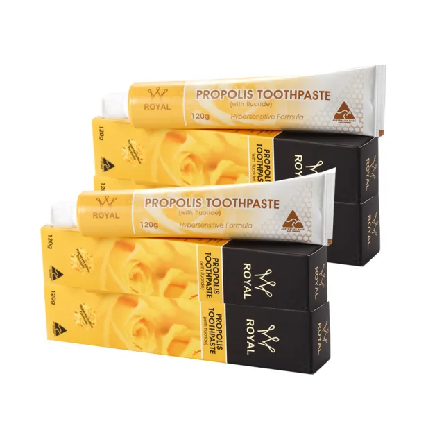 【澳洲Natures Care】皇家蜂膠牙膏(4入組 120g/條)