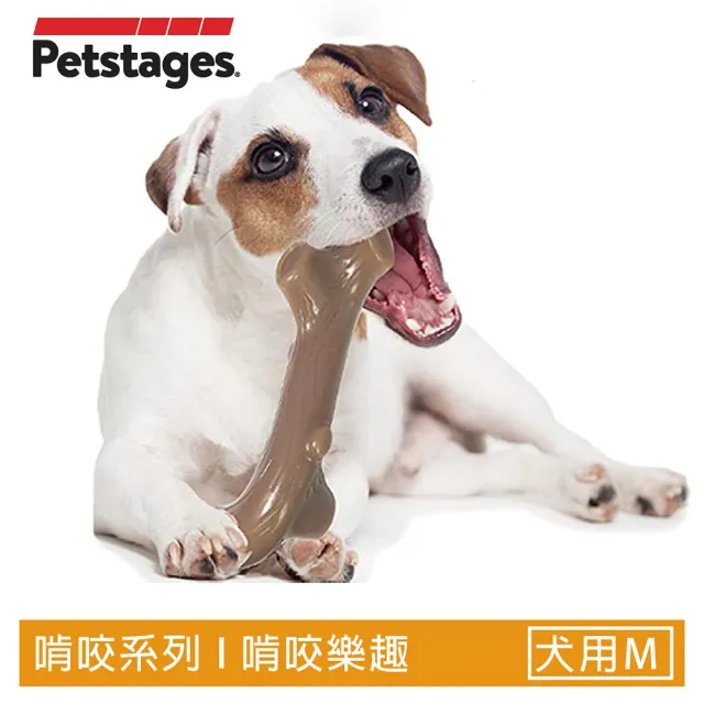 【Petstages】牛肝脈棒-M(堅固耐咬 適合中型犬)