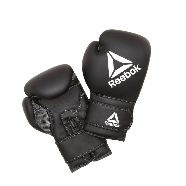 【REEBOK】拳擊訓練手套-黑(10-14oz)