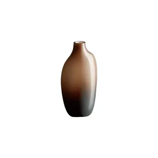 【Kinto】SACCO玻璃造型花瓶03- 棕