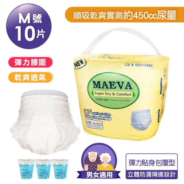 悠適活 貼身輕薄自在褲80片/箱 XL(2回吸收 褲型成人紙