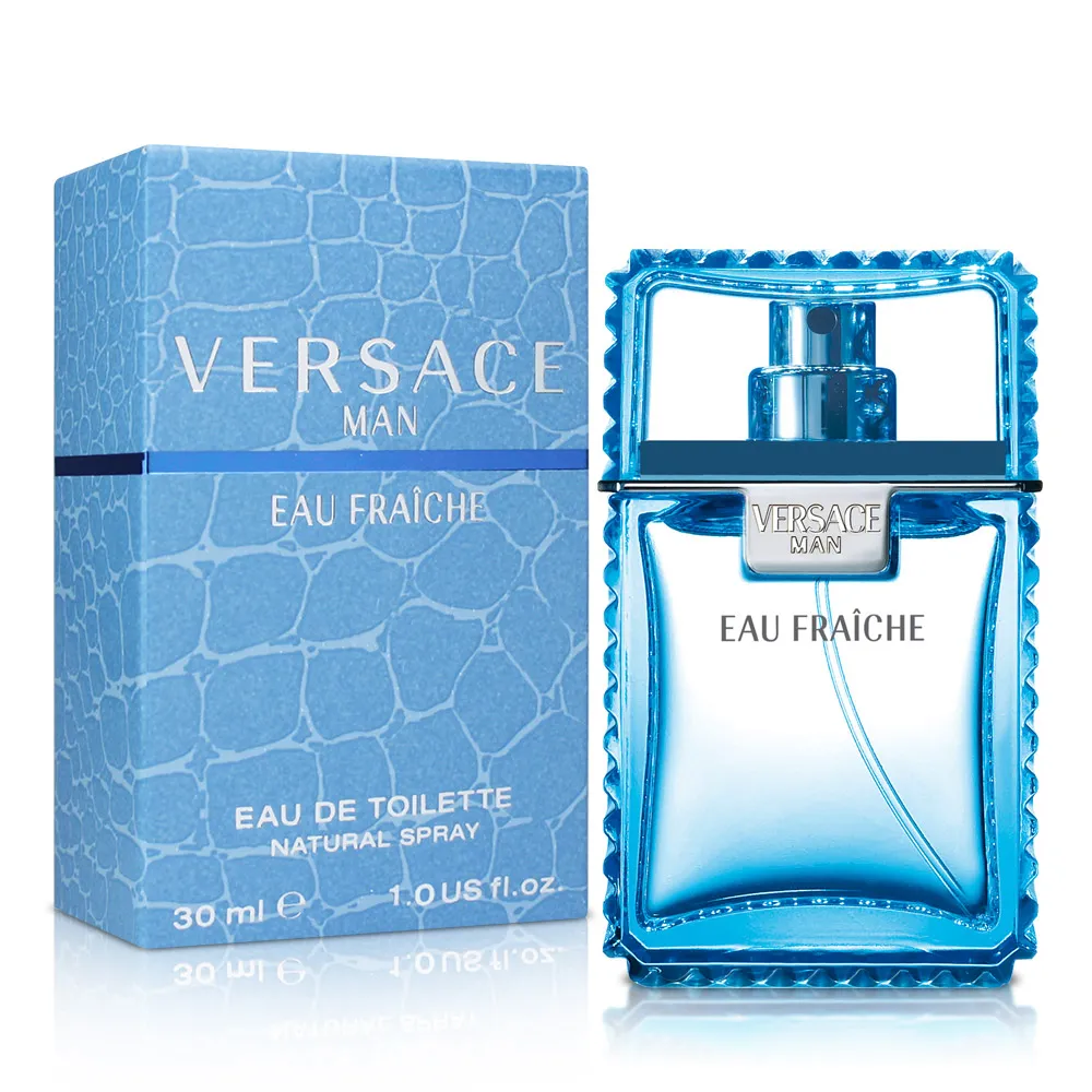 【VERSACE 凡賽斯】雲淡風輕男性淡香水30ml(專櫃公司貨)