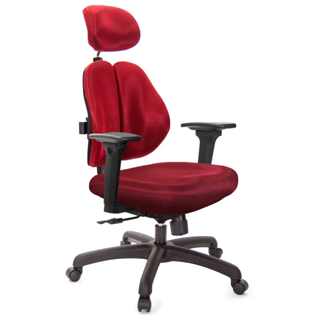 【GXG 吉加吉】高背涼感綿 雙背椅 3D升降扶手(TW-2995 EA9)