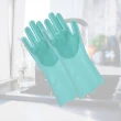 【多潔家】廚房多功能清潔耐熱矽膠手套(小資特選2入-廚衛清潔萬用手套)