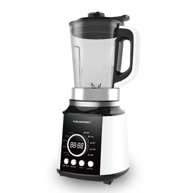 BLAUPUNKT 藍寶 BPH-M01B 真空抗氧化果汁機，採用食品級 Tritan 材質 1750ml 大容量容杯，24000RPM 高轉速不鏽鋼刀頭，輕鬆打果汁、製作冰沙與健康飲品。支援真空功能防止氧化，保留新鮮營養；段速調整適合各種食材，配件齊全包含攪拌棒、量杯、清潔刷與食譜。1000W 強力馬達，110V 電壓，中國製造，一年功能保固。理想的家用果汁調理機，保證新鮮美味！