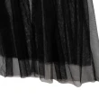 【PLAYBOY】印花可拆式網紗外套(黑色)