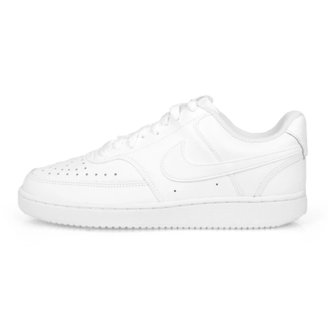 NIKE 耐吉 WMNS COURT VISION LOW 女休閒運動鞋-皮革 小鞋 白(CD5434100)