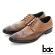 【bac】商務菁英 輕量舒適雕花造型紳士鞋(棕色)