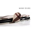 Aguchi 亞古奇 Samsung Galaxy Note 10+ 6.8吋 英倫格紋氣質手機皮套 側掀磁扣支架式皮套 限量發行