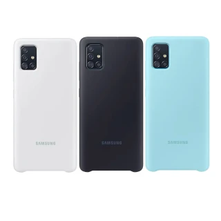 【SAMSUNG 三星】原廠Galaxy A51專用 薄型背蓋-矽膠材質(公司貨)