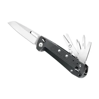 【Leatherman】FREE K4 多功能工具折刀(平刃/灰色握柄 #832666)