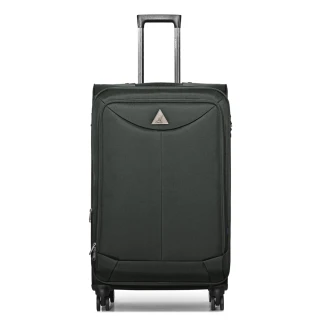 【KANGOL】英國袋鼠世界巡迴28吋布面行李箱-共3色