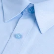 【CHINJUN】抗皺襯衫-長袖、藍底斜紋、8059(現貨 男士 商務 好穿 舒適 純白 口)