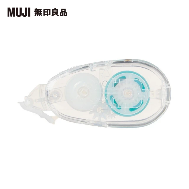 【MUJI 無印良品】攜帶型雙面膠/本體/寬8.4mmx長10m