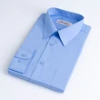 【CHINJUN】勁榮抗皺襯衫-長袖、素色藍、8004(任選3件999 現貨 商務 男生襯衫)