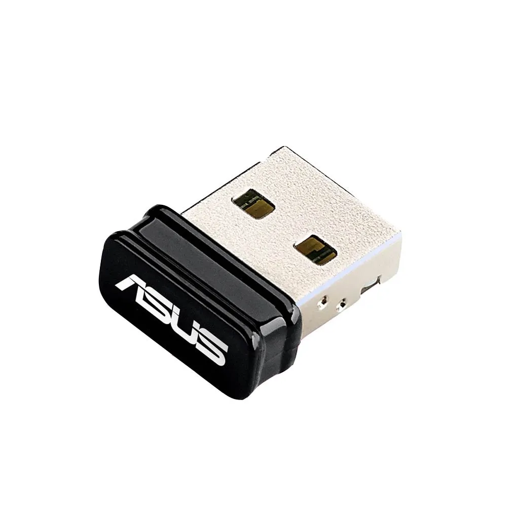 【ASUS 華碩】WiFi 4 N150 USB 無線網路卡(USB-N10 Nano B1)