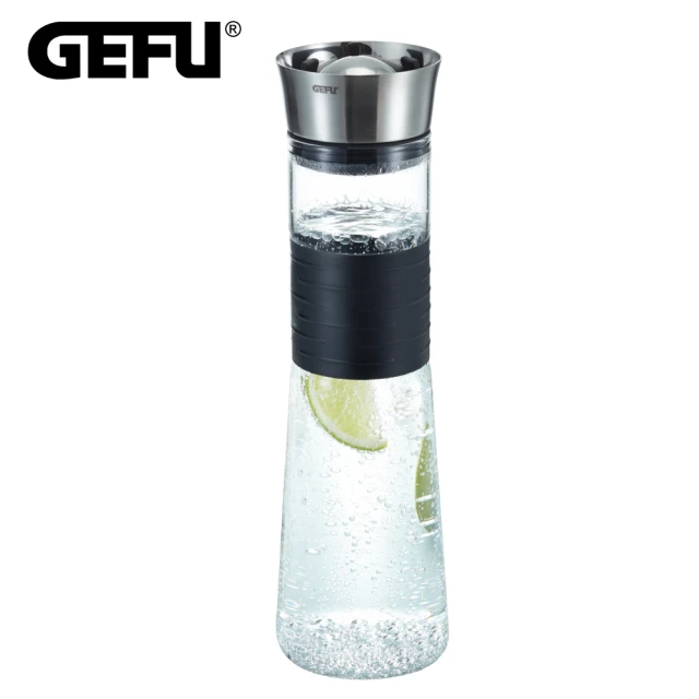 【GEFU】德國品牌360度瓶蓋水壺(1L)