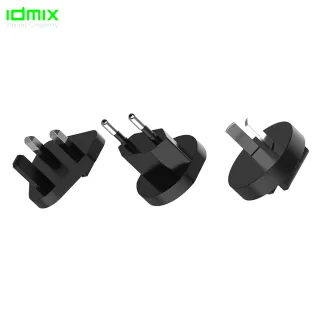 【IDMIX】EU/AU/UK CH05-A 三合一 萬用轉接頭(自帶充電線與插頭/可替換多國轉接頭/旅行行動電源)