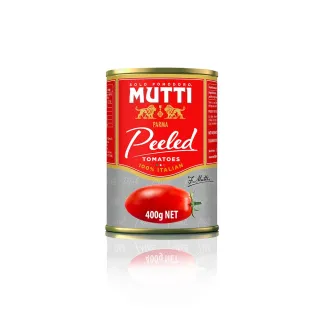 【MUTTI 慕堤】慕堤整粒去皮蕃茄罐400G(進口食材)