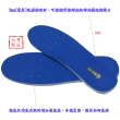 【月陽】超值2入台灣製造厚8mm乳膠通用型可裁剪透氣減震鞋墊(2AB0012)