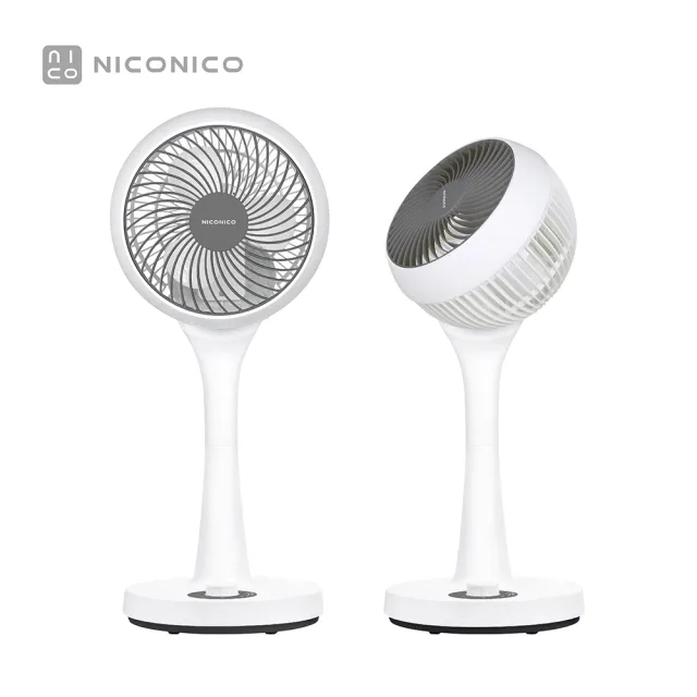 【NICONICO】360度陀螺循環立扇(NI-GS902)