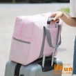 【iSFun】飛機圓標＊大容量防水旅行摺疊手提包/2色可選