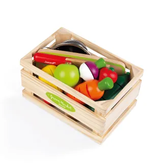 【法國Janod】妙廚師好料理-切切蔬果總匯(家家酒 角色扮演)