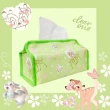 【收納王妃】迪士尼櫻花鈕扣式面紙盒(奇奇蒂蒂/瑪麗貓/小飛象/小鹿斑比)
