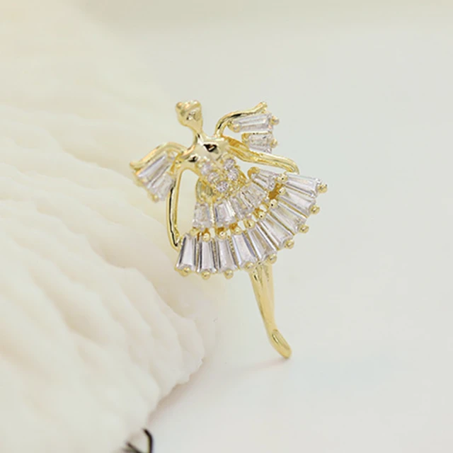 SWAROVSKI 施華洛世奇 Matrix 胸針梨形切割 