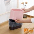 【iSFun】流線斜口＊雙層桌面收納垃圾桶(2色可選)