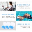 【ER FIT】矽膠耳塞 超柔軟可塑型 防噪音 睡眠 游泳 飛行 適用/12入(藍色)