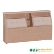 【綠活居】菲斯  現代6尺透氣皮革雙人加大床頭箱(五色可選)