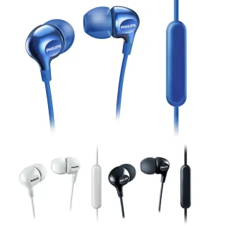 【Philips 飛利浦】手機用耳道式耳麥(SHE3555)