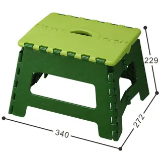 【特力屋】RC-822中百合止滑摺合椅綠22.5