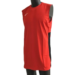 【NIKE 耐吉】Nike AS M League REV Tank    男 籃球 背心 透氣 單面 長版 紅黑(839436-600)