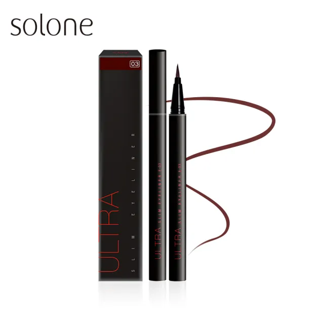【Solone】持久流暢眼線液筆(2色可選)