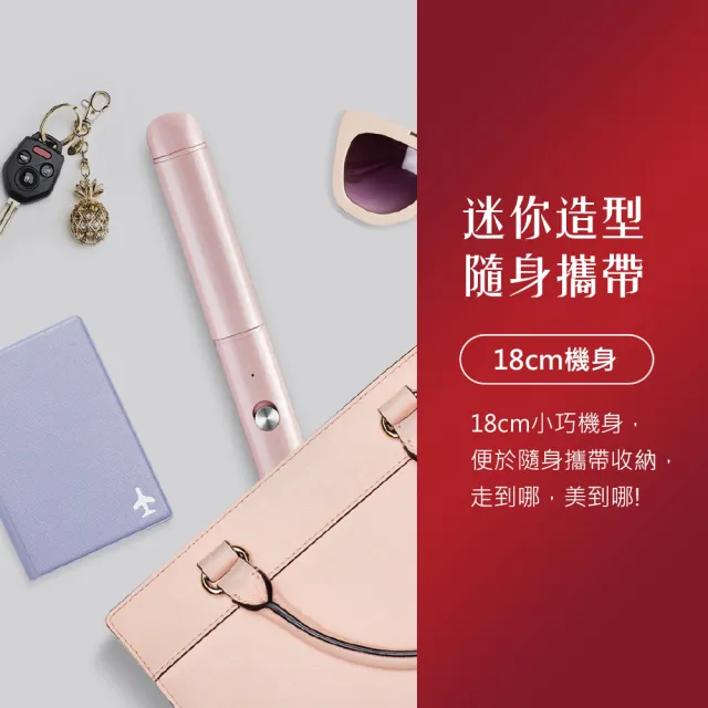 【VS 沙宣】迷你16mm負離子陶瓷直捲兩用造型器(VSCS0110PIW)